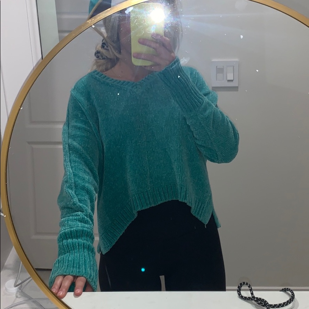 Teal Workshop Republic sweater